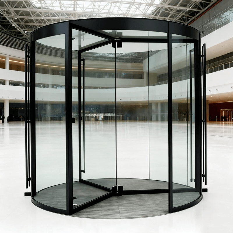 All-glass Automatic Revolving Doors