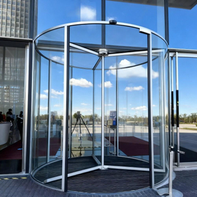All-glass Automatic Revolving Doors