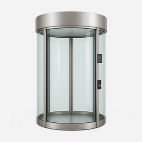 Curved Automatic Security Door