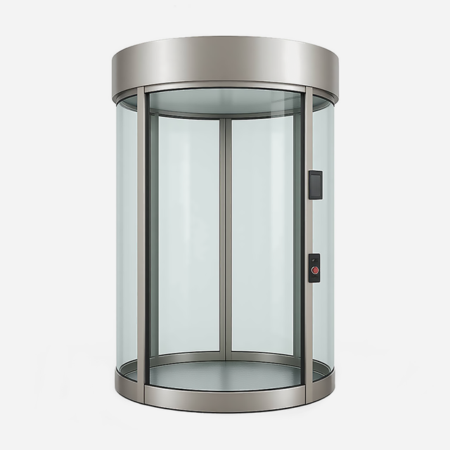 Curved Automatic Security Door