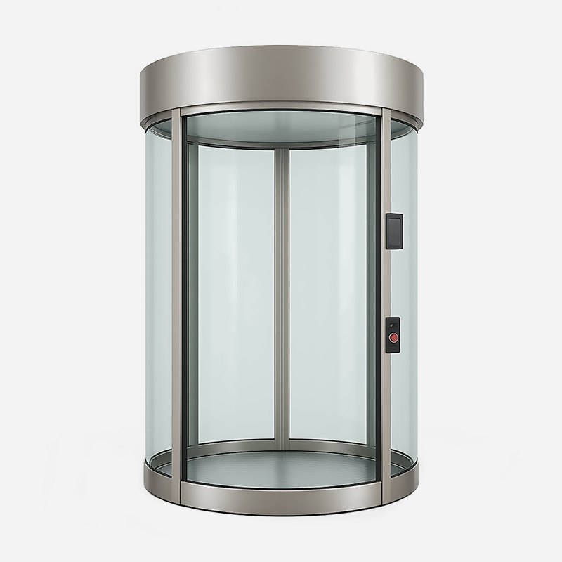 Curved Automatic Security Door
