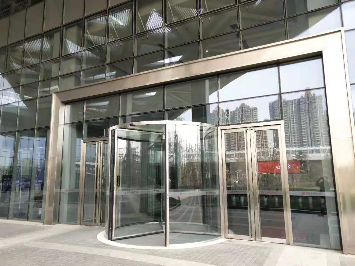 All-glass Automatic Revolving Doors