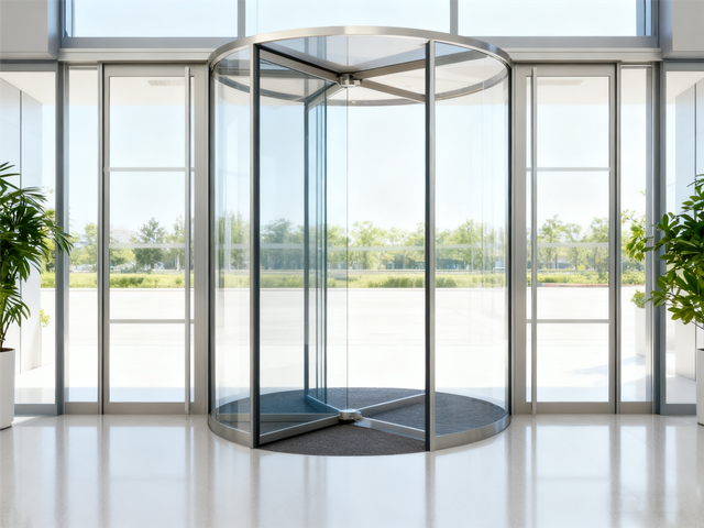 All-glass Automatic Revolving Doors