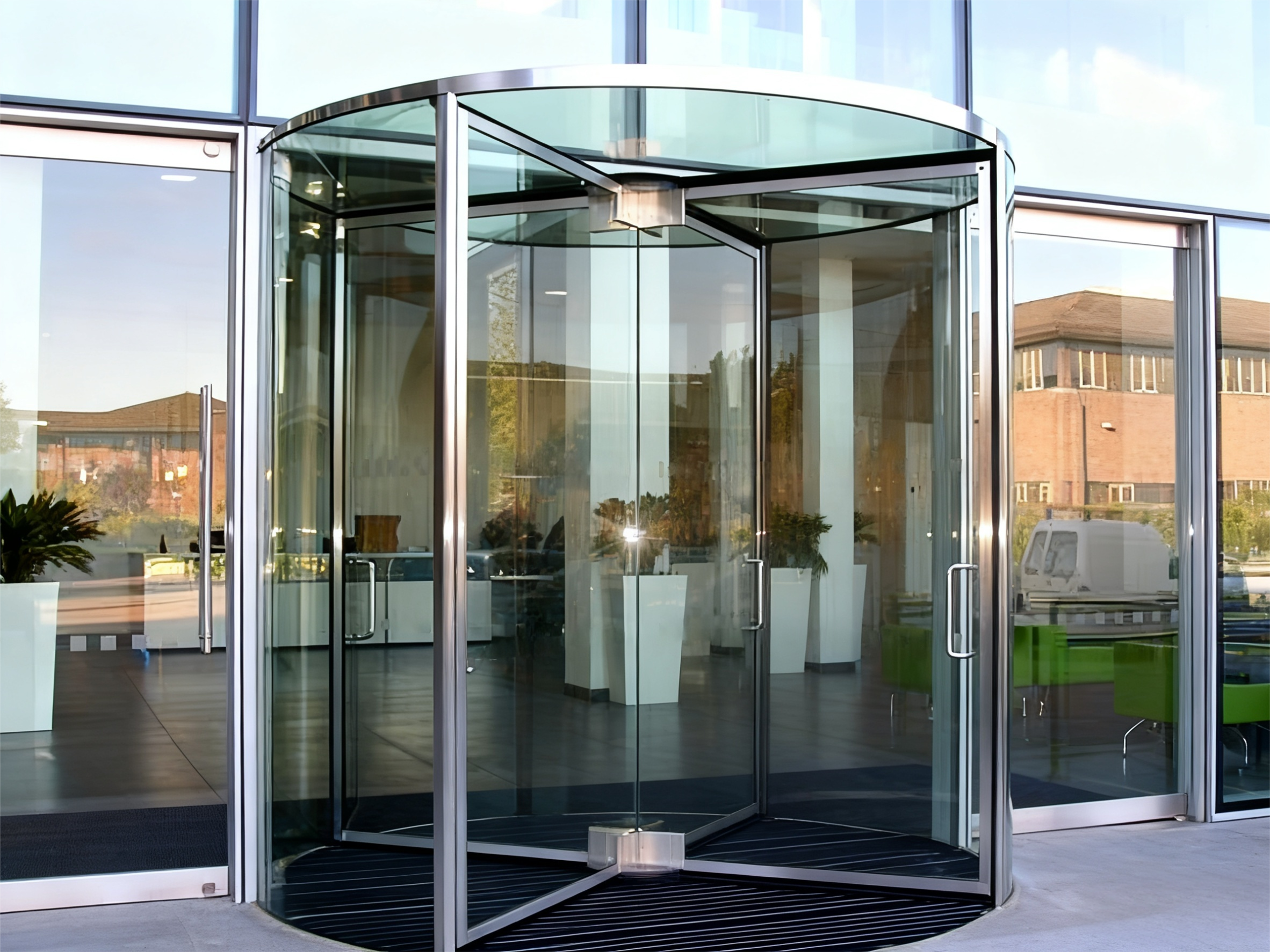 All-glass Automatic Revolving Doors